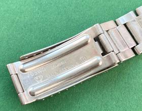 Thumbnail von Omega Genève Serviced Geneva Dynamic Rare Burgundy Dial Vintage Automatic