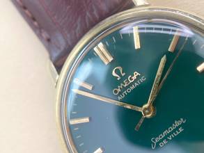 Thumbnail von Omega Seamaster DeVille Serviced Seamaster De Ville Vintage Automatic Automatic Custom Green Dial
