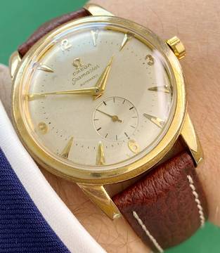  Omega Seamaster Very Big Seamaster Automatic Bumper 36mm Vintage Automatik ref 2494 2657 