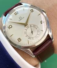 オメガクラシックヴィンテージオーバーサイズジャンボ38mm 2505スチール2505