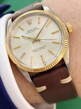 ロレックス オイスターパーペチュアル メンテナンス済み オイスターパーペチュアル 34mm ノーデイト ヴィンテージ 1005 1005