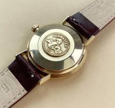 Thumbnail von Omega Seamaster DeVille Serviced Seamaster De Ville Vintage Automatic Automatic Solid Gold 14ct Linen Dial