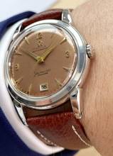 オメガシーマスターサービスシーマスタービンテージオートマチックカスタムピンクダイヤル2627