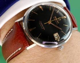 Thumbnail von Omega Seamaster DeVille De Ville Vintage Automatic Automatic Black Restored Dial