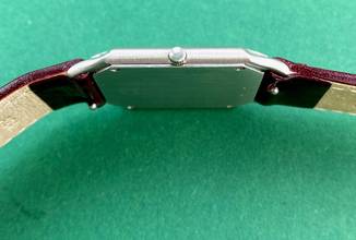 Thumbnail von Omega Classic Very Rare Quartz in 950 Solid Platinum Structured Dial Vintage