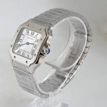 Thumbnail von Cartier Santos Galbée WSSA0082 Ladies 27MM quartz Full Set NEW 2025 Full Set NEW 2025