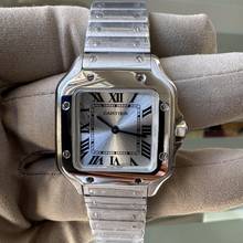 Thumbnail von Cartier Santos Galbée WSSA0082 Ladies 27MM quartz Full Set NEW 2025 Full Set NEW 2025
