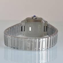 Thumbnail von Cartier Santos Galbée WSSA0082 Ladies 27MM quartz Full Set NEW 2025 Full Set NEW 2025