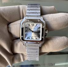 Thumbnail von Cartier Santos Galbée WSSA0082 Ladies 27MM quartz Full Set NEW 2025 Full Set NEW 2025