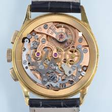 Thumbnail von Omega Classic Chronograph Classic OT2872 caliber 320 yellow gold 18KT 1947