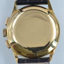 Thumbnail von Omega Classic Chronograph Classic OT2872 caliber 320 yellow gold 18KT 1947