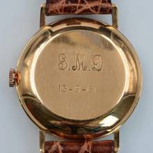 Thumbnail von Movado Kingmatic Sub-Sea Date silver dial yellow gold 9KT 1960’s