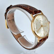 Thumbnail von Movado Kingmatic Sub-Sea Date silver dial yellow gold 9KT 1960’s