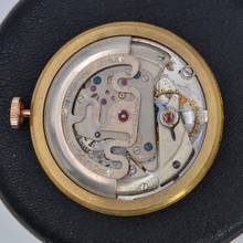 Thumbnail von Movado Kingmatic Sub-Sea Date silver dial yellow gold 9KT 1960’s