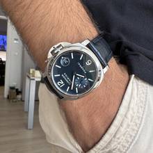 Thumbnail von Panerai Luminor Marina 40MM PAM00119 automatic blue baton dial