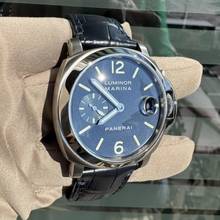Thumbnail von Panerai Luminor Marina 40MM PAM00119 automatic blue baton dial