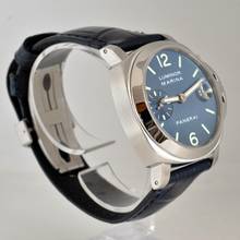 Thumbnail von Panerai Luminor Marina 40MM PAM00119 automatic blue baton dial