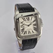 Thumbnail von Cartier Santos 100 Large Steel Automatic Complete
