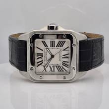 Thumbnail von Cartier Santos 100 Large Steel Automatic Complete
