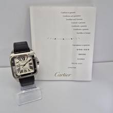 Thumbnail von Cartier Santos 100 Large Steel Automatic Complete