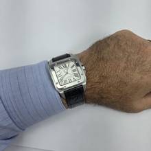 Thumbnail von Cartier Santos 100 Large Steel Automatic Complete