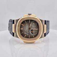 Thumbnail von Patek Philippe Nautilus 5712 Moonphase Power Reserve White Gold & Rose Gold 40mm Automatic Complete