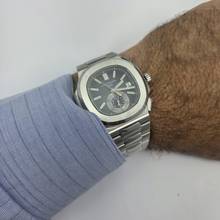 Thumbnail von Patek Philippe Nautilus Flyback Chronograph Blue Dial 40.5mm Automatic Complete