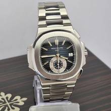 Thumbnail von Patek Philippe Nautilus Flyback Chronograph Blue Dial 40.5mm Automatic Complete