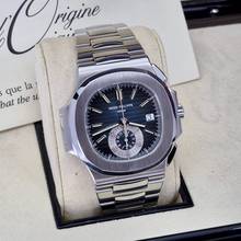 Thumbnail von Patek Philippe Nautilus Flyback Chronograph Blue Dial 40.5mm Automatic Complete