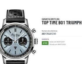 Thumbnail von Breitling Top Time B01 Triumph Special Edition 41mm Automatic Complete