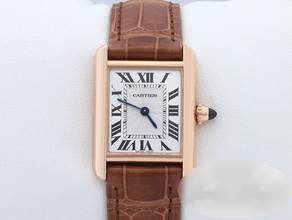 Thumbnail von Cartier Tank Louis Cartier Small Model Rose Gold 750 2022 Wgta0010 Manual Wind Gold