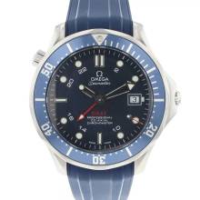 オメガ シーマスター ダイバー 300 M プロフェッショナル 300M GMT コーアクシャル 自動巻き