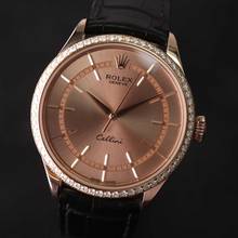 Thumbnail von Rolex Cellini Time Rose Gold Diamond Sundust Dial