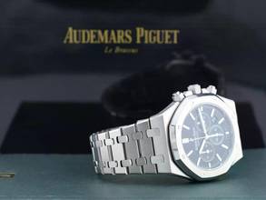 Thumbnail von Audemars Piguet Royal Oak 26320st Black Chronograph 41mm Like New 2014