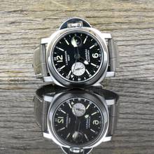 パネライ ルミノール GMT オートマチック PAM01088 ブラックダイヤル - カード 2018