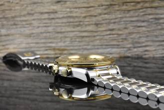 Thumbnail von Omega Speedmaster Date 39MM - Automatic - VINTAGE - Steel Gold