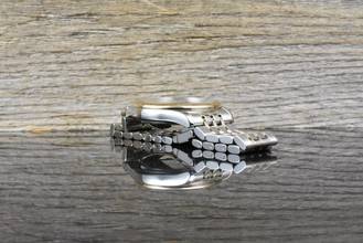 Thumbnail von Tudor 1926 Black 39mm 91551 - Steel Rose Gold · Automatic · Clous de Paris Diamond
