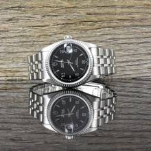 チューダー プリンス デイト 74034 - ホワイトゴールド - ブラックダイヤル - 34MM - ミディアム - 自動巻き