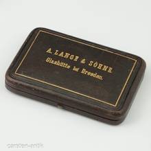 Thumbnail von A. Lange & Söhne 18k quality 1A diamond original box museum certificate beautiful condition 1891