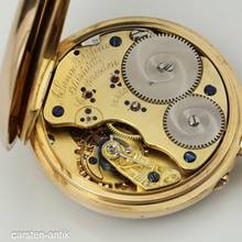 Thumbnail von A. Lange & Söhne 18k quality 1A diamond original box museum certificate beautiful condition 1891