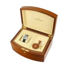 Thumbnail von Audemars Piguet Jules Audemars Tourbillon Platinum back winder blue dial very rare