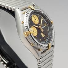 Thumbnail von Breitling Chronomat LUNA MOON Chronograph Stahl Relaux bracelet very RARE RARE Moonphase