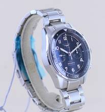 Thumbnail von Longines Spirit Flyback Chronograph Automatic 42mm Steel Band Black Dial B+P New