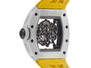 Thumbnail von Richard Mille RM 055 Ref.RM055 2020 Full Set Original Bubba Watson White Ceramic Rubber Folding Clasp