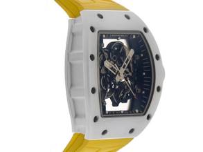 Thumbnail von Richard Mille RM 055 Ref.RM055 2020 Full Set Original Bubba Watson White Ceramic Rubber Folding Clasp