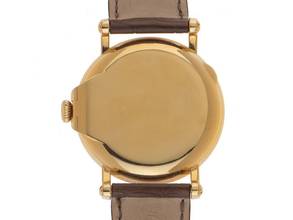 Thumbnail von Patek Philippe Calatrava Ref.5153J-001 Year 2010 Full Set as New Vintage Calatrava 18kt Yellow Gold Leather Folding Clasp