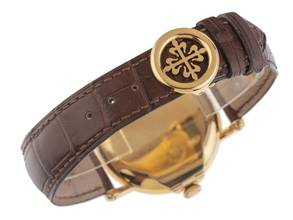 Thumbnail von Patek Philippe Calatrava Ref.5153J-001 Year 2010 Full Set as New Vintage Calatrava 18kt Yellow Gold Leather Folding Clasp