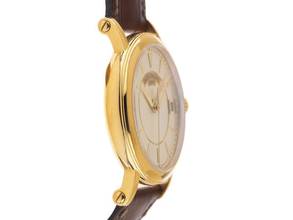 Thumbnail von Patek Philippe Calatrava Ref.5153J-001 Year 2010 Full Set as New Vintage Calatrava 18kt Yellow Gold Leather Folding Clasp
