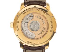 Thumbnail von Ulysse Nardin San Marco Classico Ref.8156-111 Year 2012 original box original vintage unpolished San Marco Classico 18kt yellow gold
