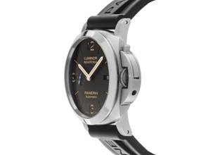 Thumbnail von Panerai Luminor Marina Ref.PAM01312 Year 2017 Full Set original Vintage Unpolished Luminor Marina Rubber Strap